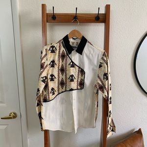 “Panhandle” western button down